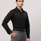 Raymond Men White Structure Slim Fit Cotton Shirt