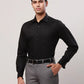 Raymond Men White Structure Slim Fit Cotton Shirt