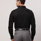 Raymond Men White Structure Slim Fit Cotton Shirt