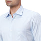 Men Red Contemporary Fit Solid Cotton Cut Collar Shirts