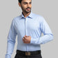 Men Slim Fit Blue Shirt