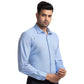 Men Contemporary Fit Blue Shirt