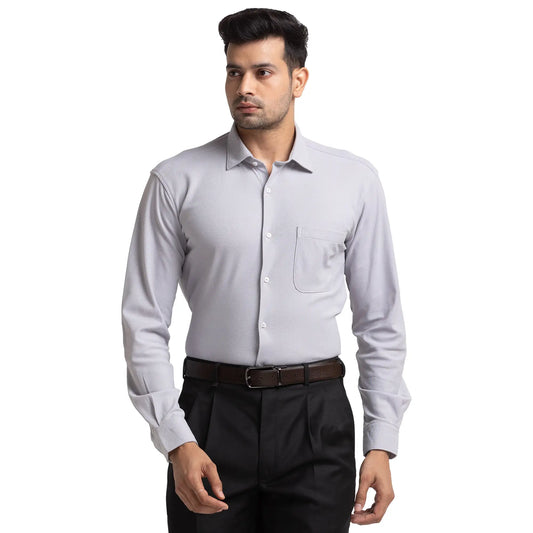 Men Slim Fit Blue Shirt
