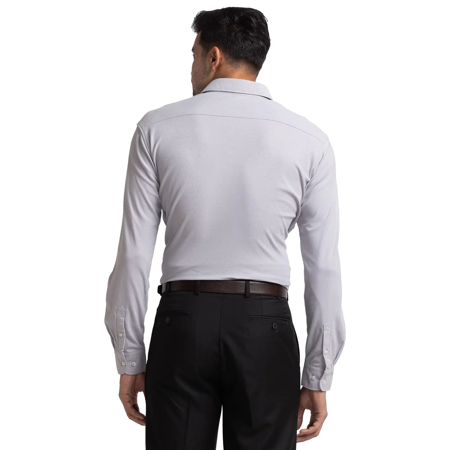 Men Slim Fit Blue Shirt