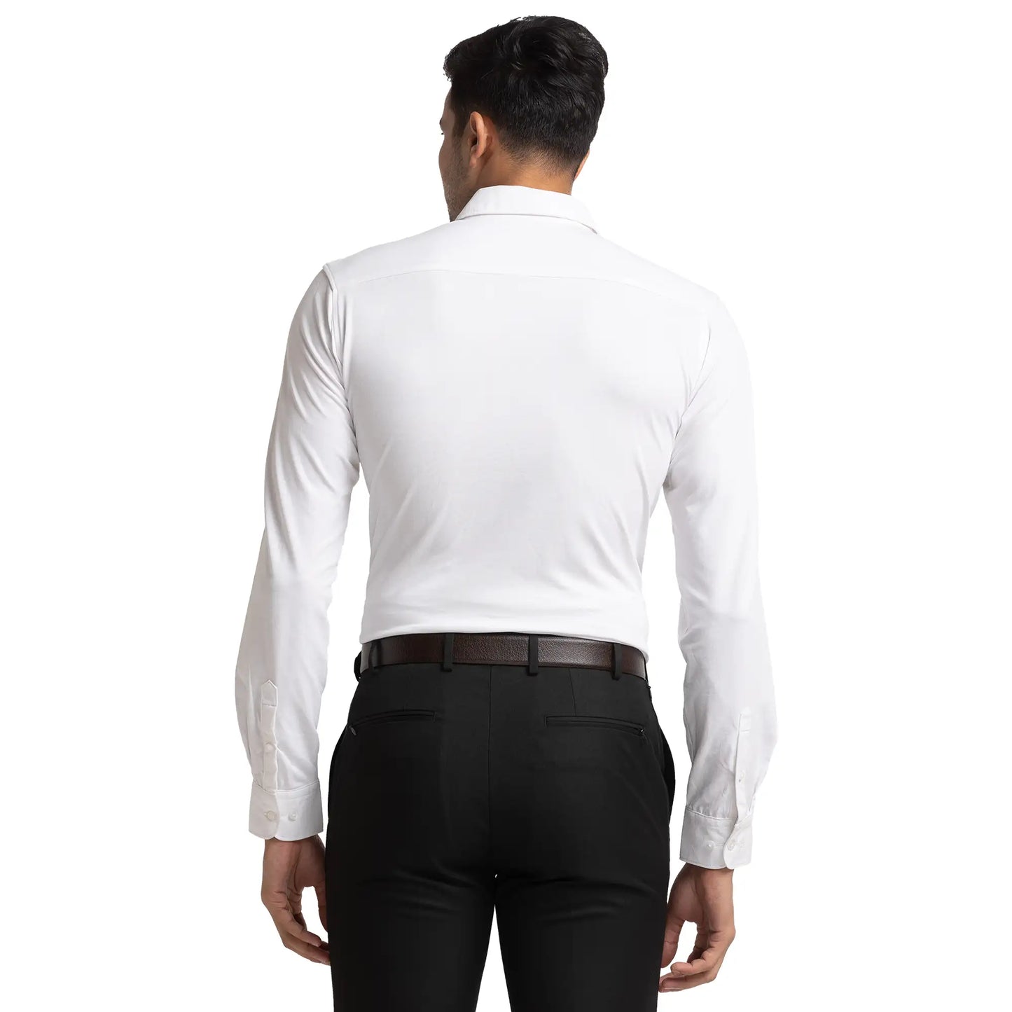 Men Slim Fit Red Shirt