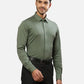 Raymond Men White Solid Slim Cotton Shirt