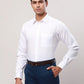Raymond Men Blue Checks Slim Fit Cotton Shirt