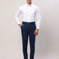 Raymond Men Blue Checks Slim Fit Cotton Shirt