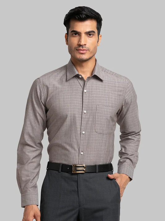Men Regular Fit Light Violet Shirt