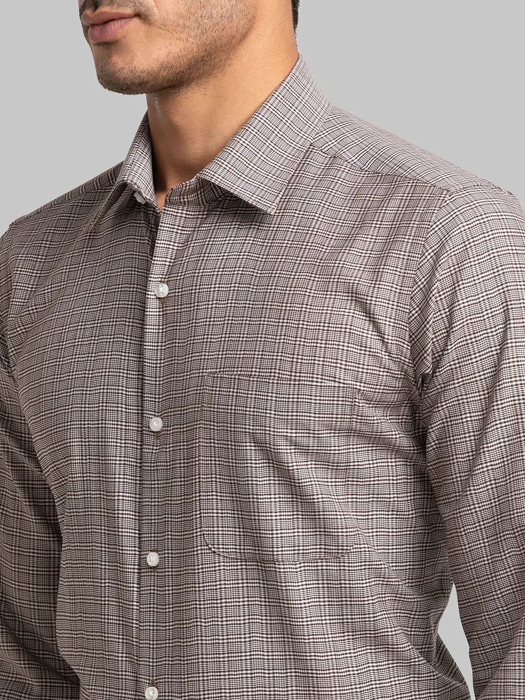Men Regular Fit Light Violet Shirt