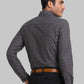 Men Regular Fit Light Grey Shirt