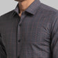 Men Regular Fit Light Grey Shirt