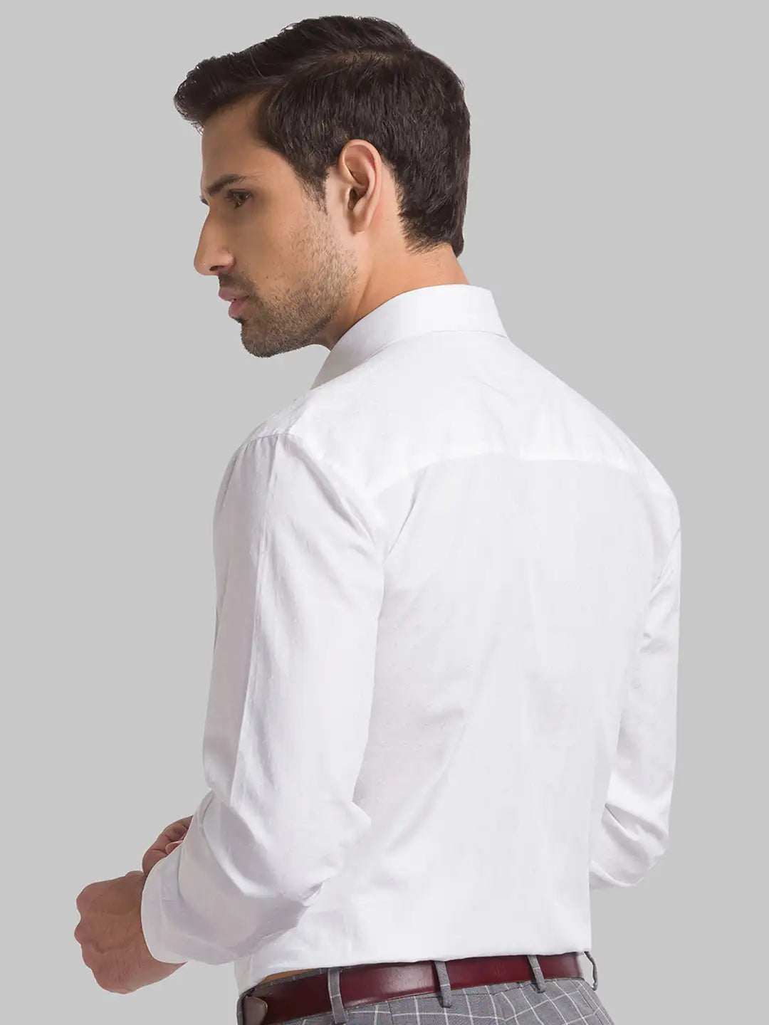 Men Regular Fit White Shirt