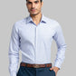 Men Slim Fit Medium Blue Shirt