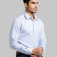 Men Slim Fit Medium Blue Shirt
