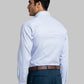 Men Slim Fit Medium Blue Shirt