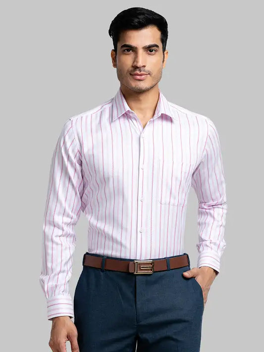 Men Contemporary Fit Blue Shirt