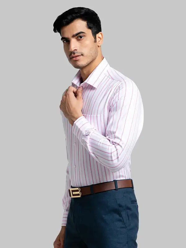Men Contemporary Fit Blue Shirt