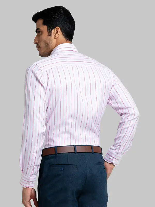 Men Contemporary Fit Blue Shirt