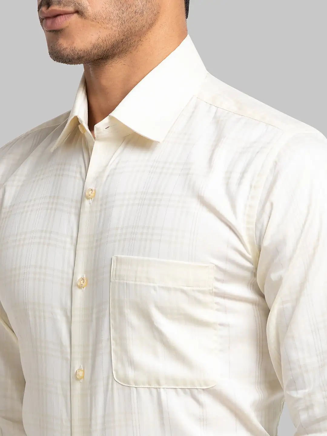 Men Regular Fit Violet Shirt