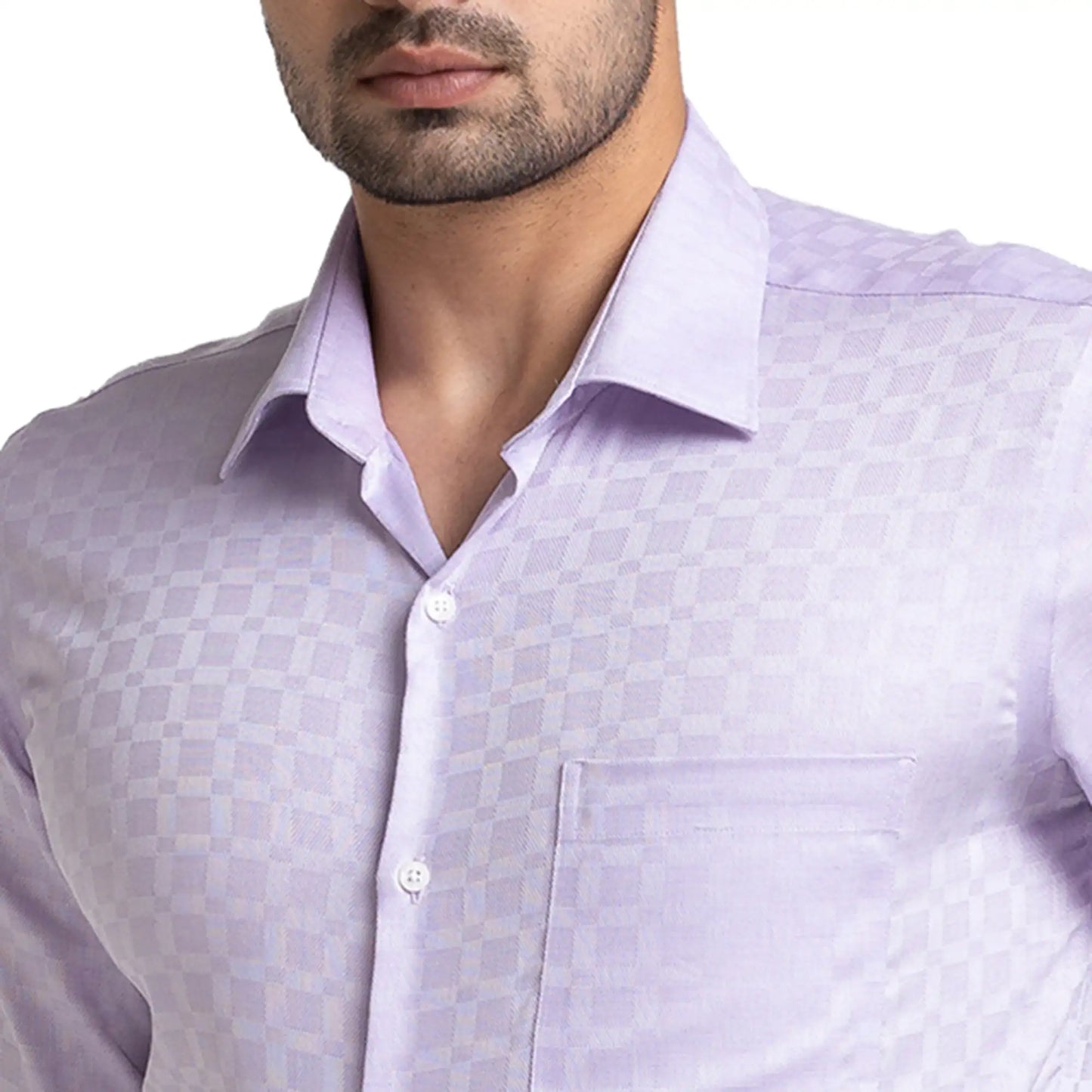 Men Contemporary Fit Red Shirt