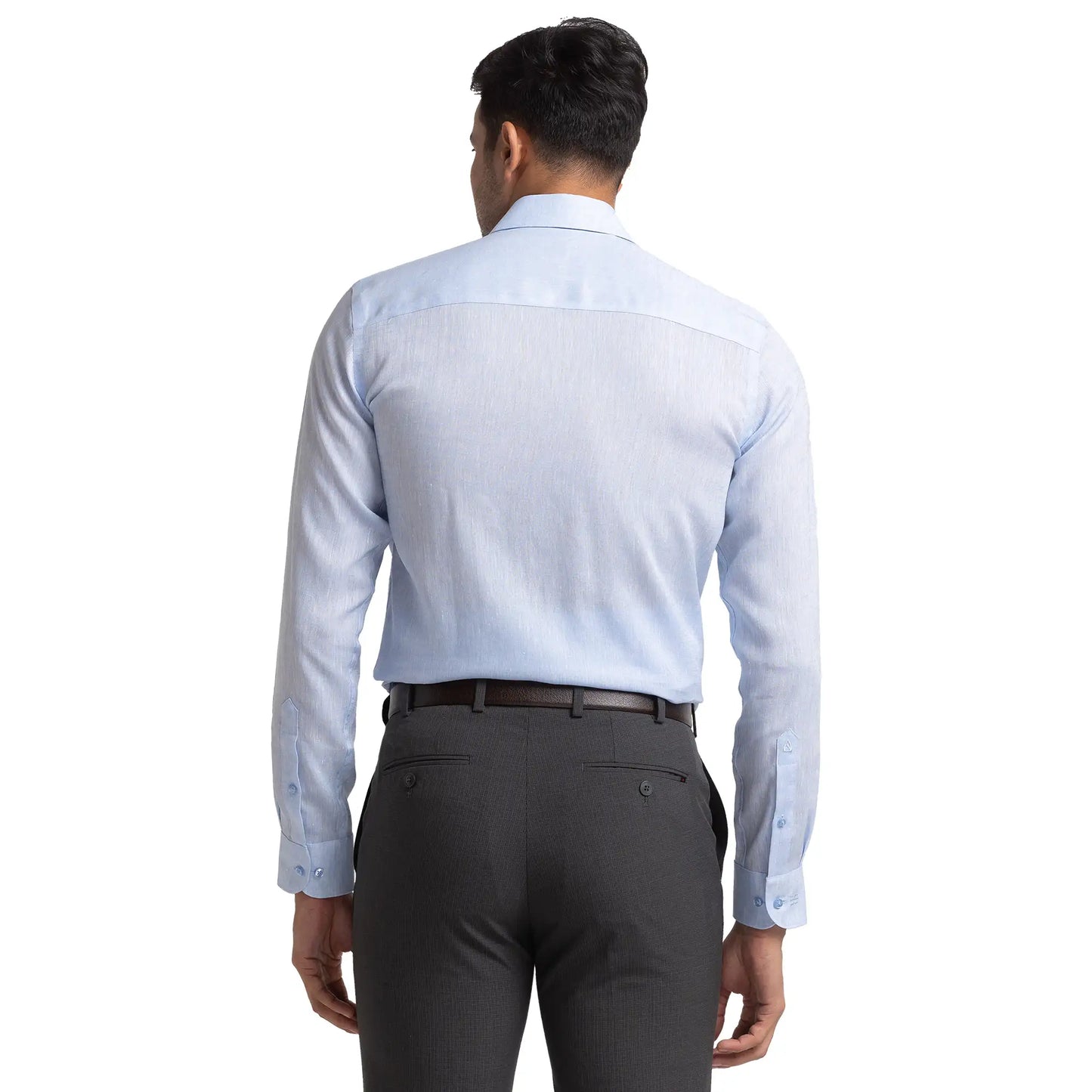 Men Contemporary Fit Brown Shirt