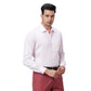 Men White Contemporary Fit Solid Cotton Cut Collar Shirts