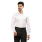 Men Yellow Contemporary Fit Solid Cotton Cut Collar Shirts