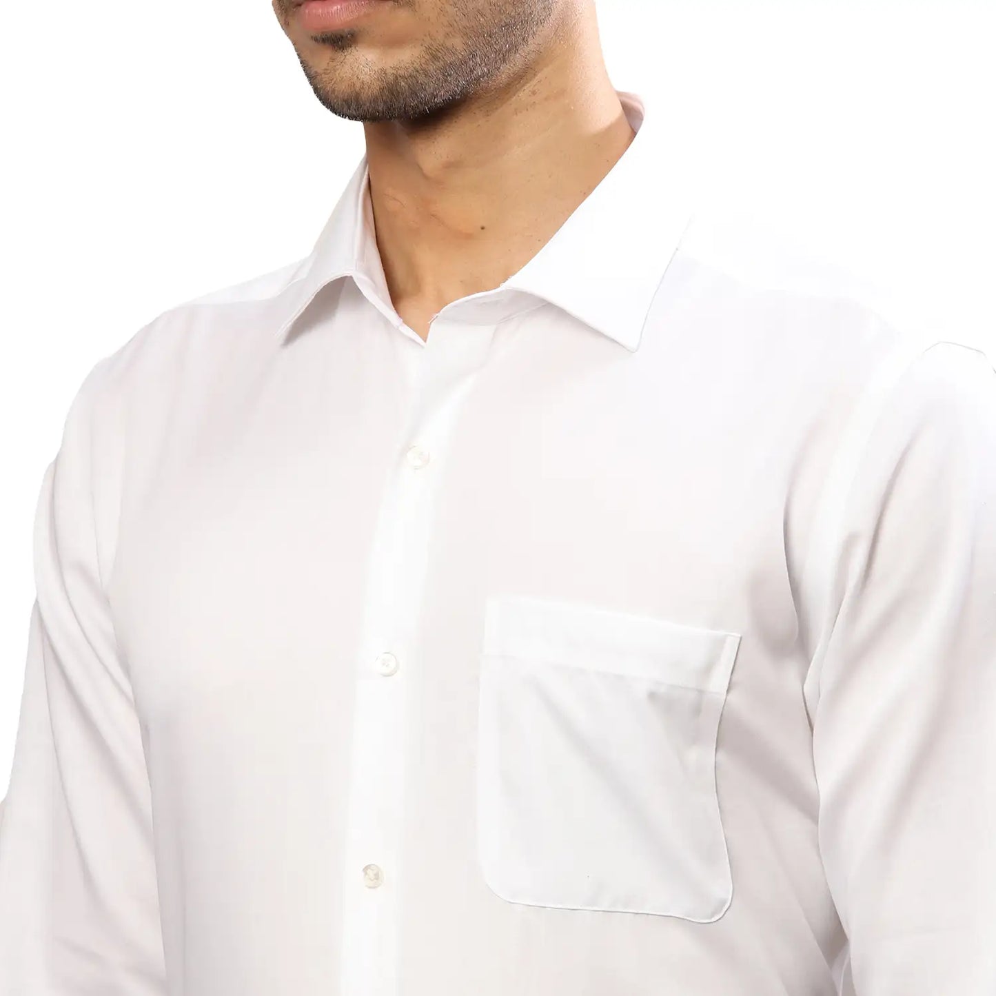 Men Yellow Contemporary Fit Solid Cotton Cut Collar Shirts