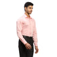 Men Blue Contemporary Fit Solid Cotton Cut Collar Shirts