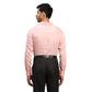 Men Blue Contemporary Fit Solid Cotton Cut Collar Shirts