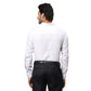 Men Blue Contemporary Fit Jacquard Cotton Cut Collar Shirts
