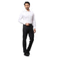 Men Blue Contemporary Fit Jacquard Cotton Cut Collar Shirts
