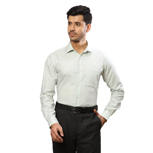 Men Red Contemporary Fit Structure  Cotton   Shirts