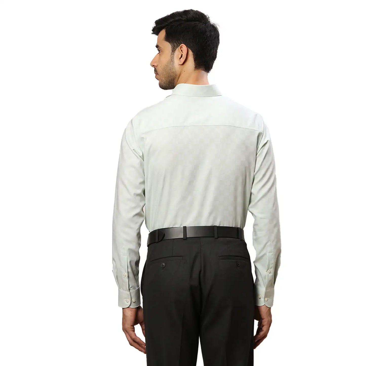 Men Red Contemporary Fit Structure  Cotton   Shirts