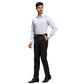 Men Violet Contemporary Fit Structure  Cotton   Shirts