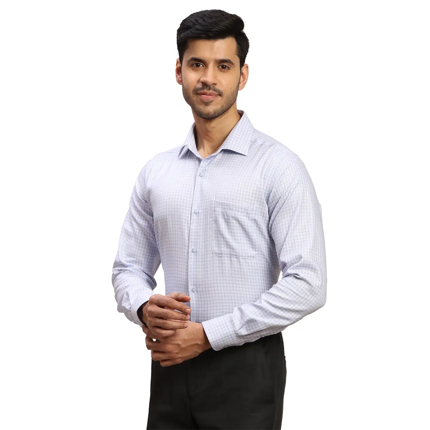 Men Fawn Contemporary Fit Print Cotton Blend   Shirts