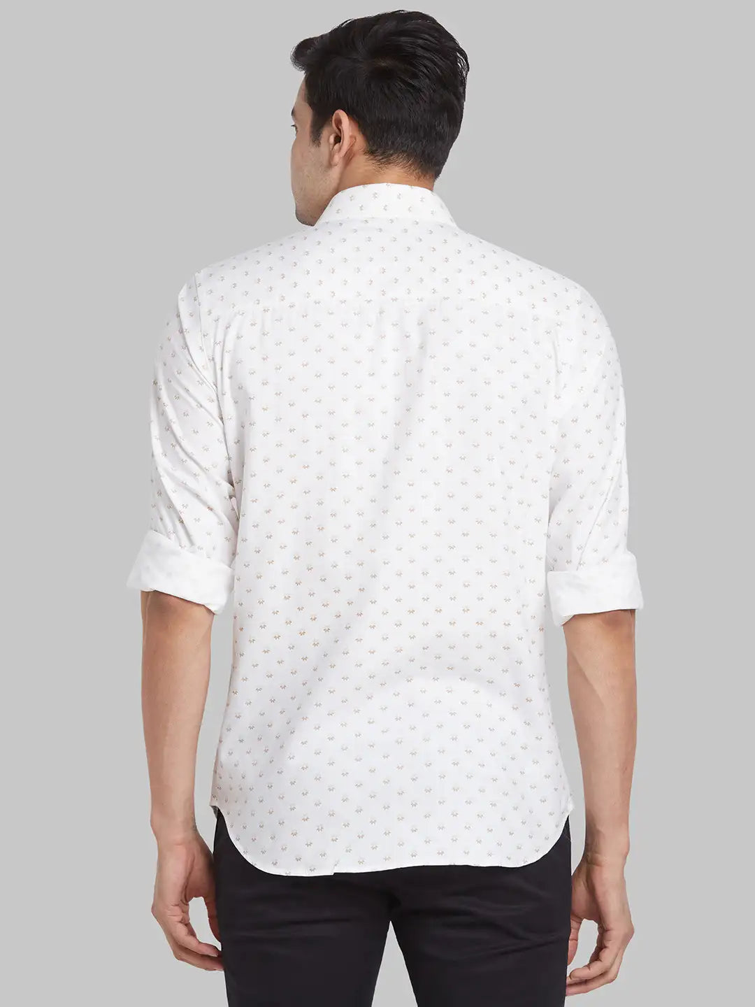 Men Fawn Contemporary Fit Structure  Cotton   Shirts