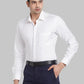 Men Contemporary Fit White Shirt