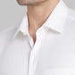 Men Contemporary Fit White Shirt