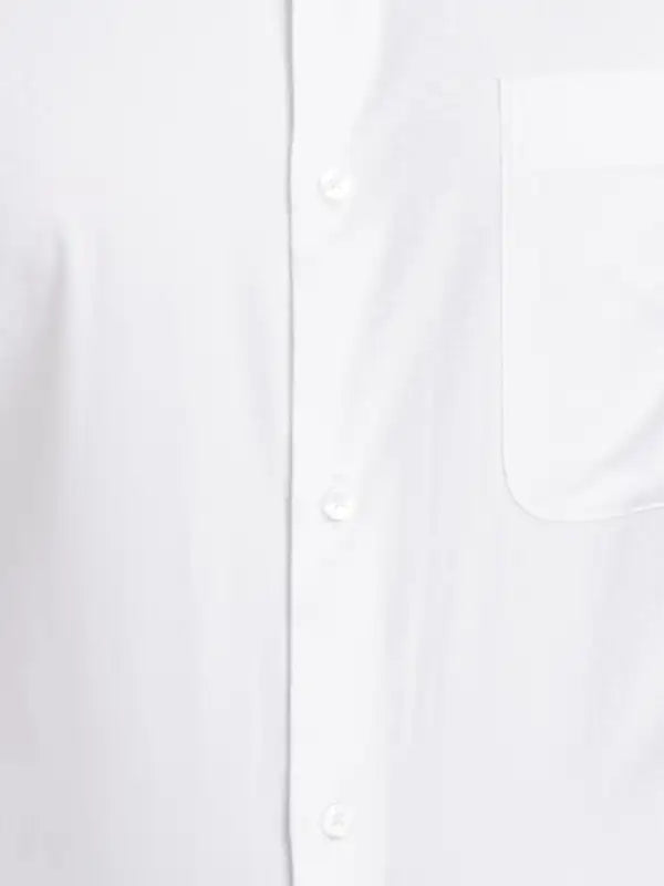 Men Contemporary Fit White Shirt
