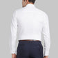 Men Blue Contemporary Fit Structure Cotton Shirts