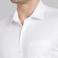 Men Blue Contemporary Fit Structure Cotton Shirts