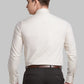 Men Blue Contemporary Fit Structure  Cotton   Shirts