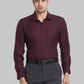 Raymond Men Green Solid Contemporary Fit Polyester Blend Shirt