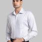 Raymond Men Red Solid Contemporary Fit Cotton Blend Shirt