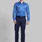 Men Green Contemporary Fit Structure  Cotton   Shirts