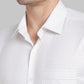 Men Brown Slim Fit Print  Cotton   Shirts