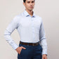 Raymond Men Green Solid Contemporary Fit Cotton Cutaway Collar Shirt