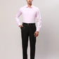 Raymond Men White Solid Contemporary Fit Cotton Cutaway Collar Shirt